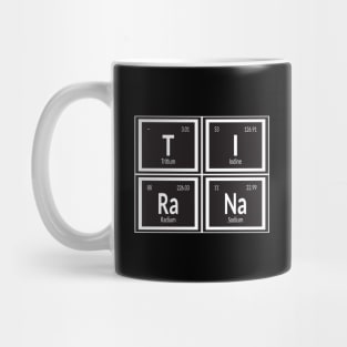 Tirana City Table of Elements Mug